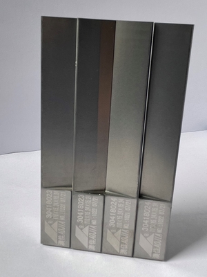 Lapisan Pemotong Penggilingan Tungsten Cobalt Carbide 110 × 15.24 × 15.24