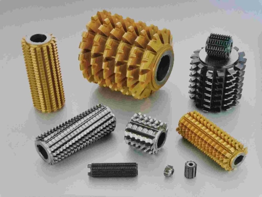 K30 Carbide Machine Gear Hobbing Cutter Dilapisi Akurasi Mesin AAA