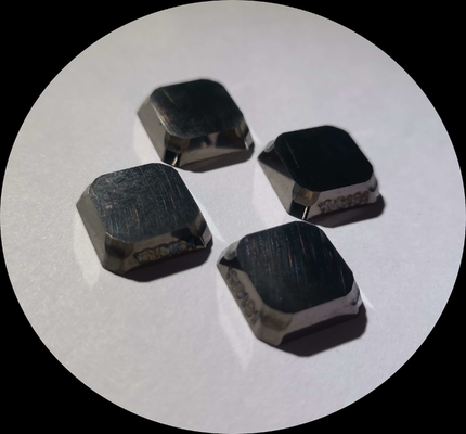 Alat bubut CNC Cermet Turning Inserts YDS15 Perak Abu-abu Disesuaikan