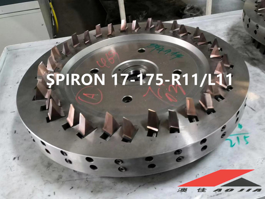 Durana Coating Carbide Gear Cutter Presisi Tinggi Untuk Pemotongan Bevel Gear